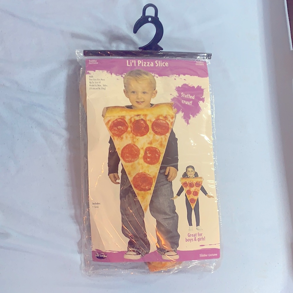 Pizza costume one size to 4t